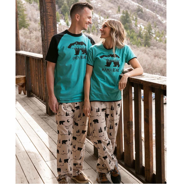 LazyOne Mountain Bear Women's Regular Fit PJ Pant
