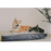 Dream Chaser Classic Dog Cushion Bed, Gray