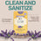 Bee Clean Lavender Oil Organic Beeswax Hand Sanitizer Pocket Spray
