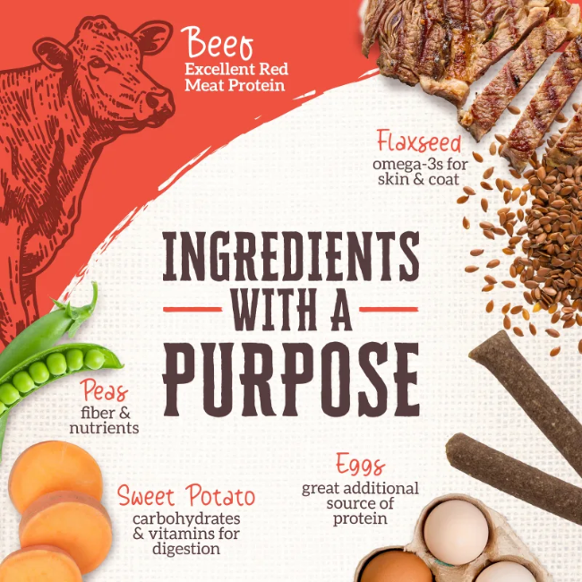 Wholesomes Rewards Beef Chewy Mini Strips For Dogs 7 oz