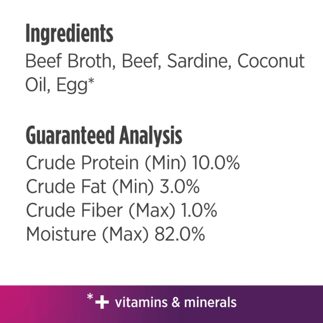 Nulo FreeStyle Silky Mousse Beef & Sardine Recipe for Cats 2.8oz