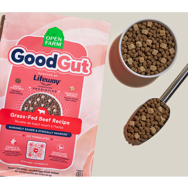 Open Farm GoodGut Beef Dog Kibble