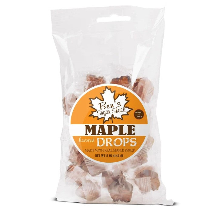 Ben's Sugar Shack Maple Drops Hard Candy 5 oz.