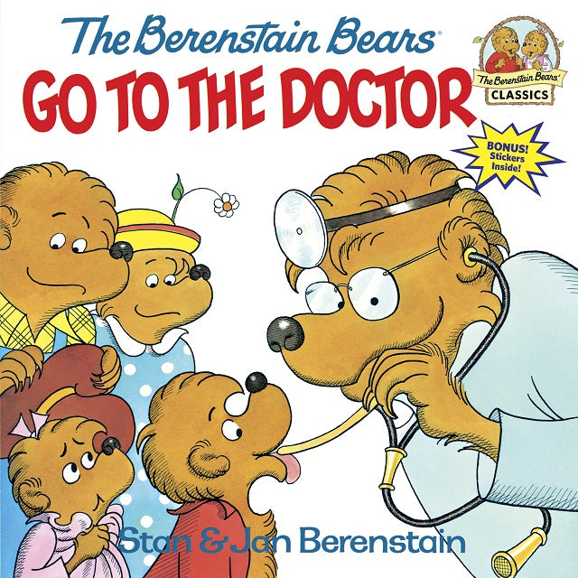 The Berenstain Bears Go to the Doctor Children's Book