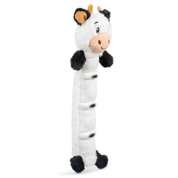 Growl Noodles Bessie the Cow Plush Dog Toy