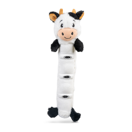 Growl Noodles Bessie the Cow Plush Dog Toy