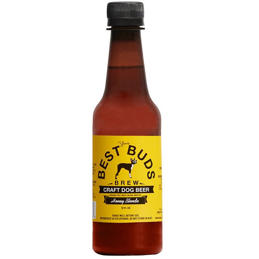 Best Buds Brew Craft Dog Beer Treat 12 oz. Honey Blonde