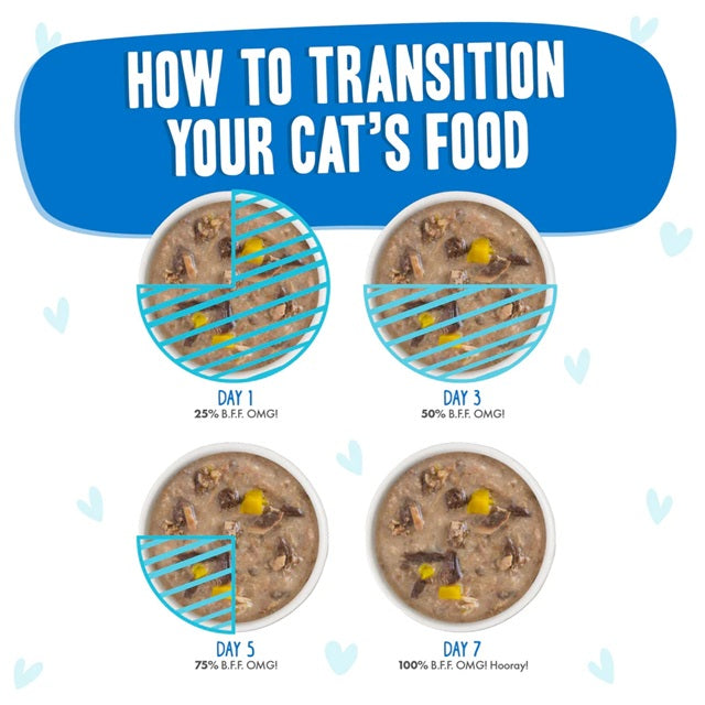 BFF OMG Love Munchkin! Chicken & Pumpkin Dinner in Gravy Grain-Free Cat Food, 5.5-oz Can