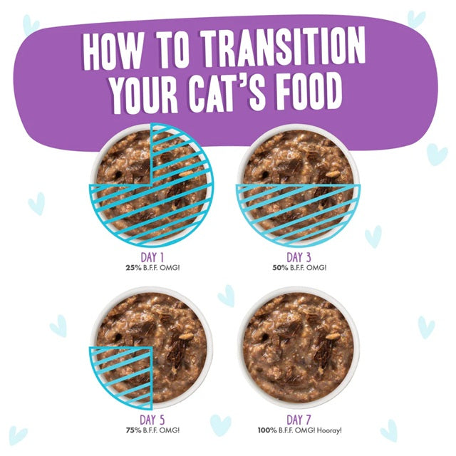 BFF OMG Booya Beef & Chicken Dinner in Gravy Cat Food, 2.8-oz Pouch