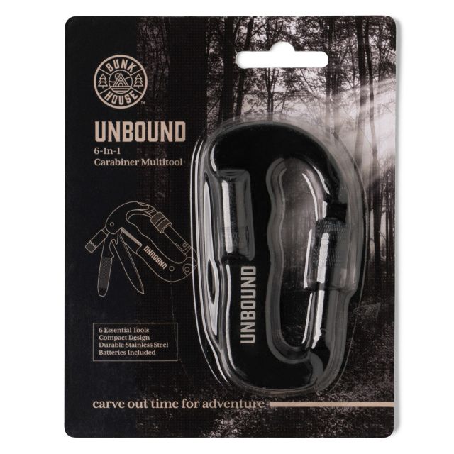 Bunk House Unbound 6-in-1 Carabiner Multitool