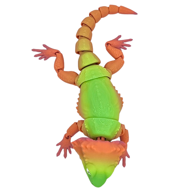 Bippits Articulating Bearded Dragon Sensory Toy