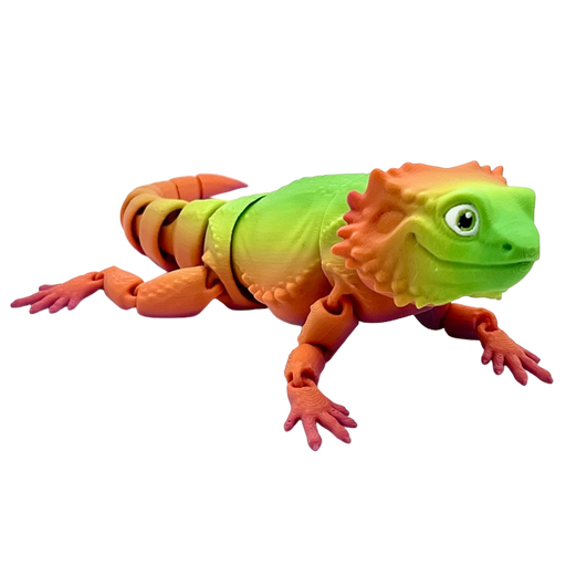 Bippits Articulating Bearded Dragon Sensory Toy