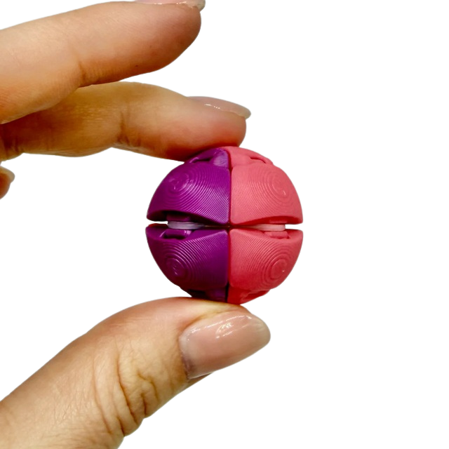 Zorbles Collapsible Ball Fidget, Assorted Colors
