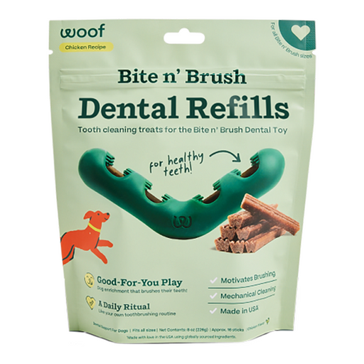 Bite n' Brush Dental Treat Refill - 18 pack