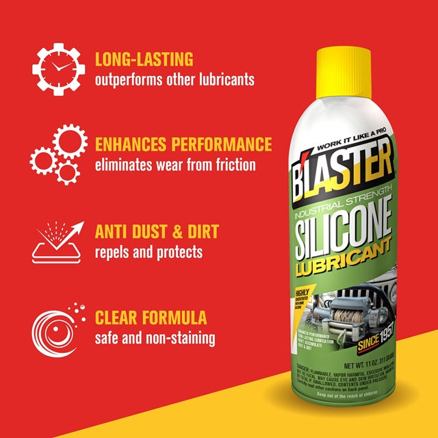Blaster Industrial Strength Silicone Lubricant 11 oz. Aerosol
