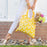 Kitty Cats Yellow Blu Bag Eco Reusable Shopping Tote