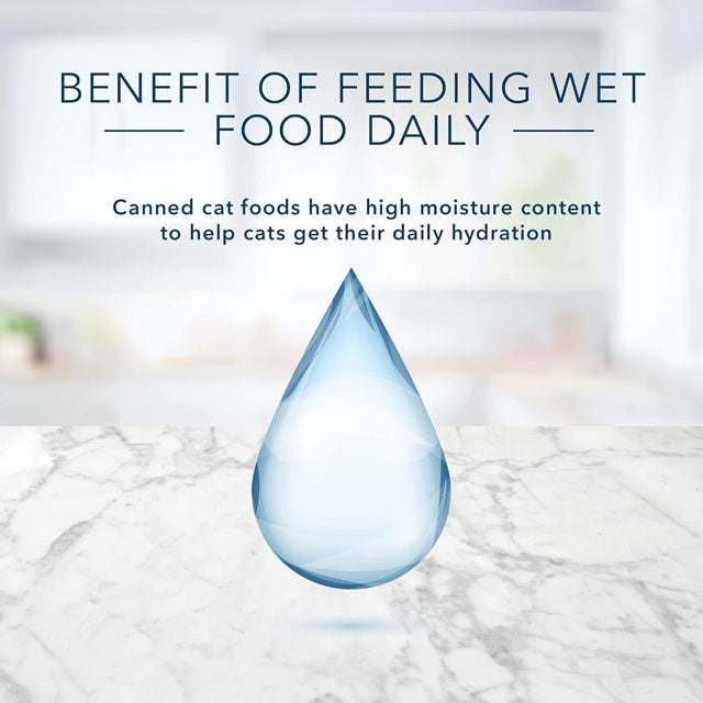 Blue Buffalo Tastefuls Tender Morsels Chicken Entree in Savory Sauce Wet Cat Food, 5.5-oz Can