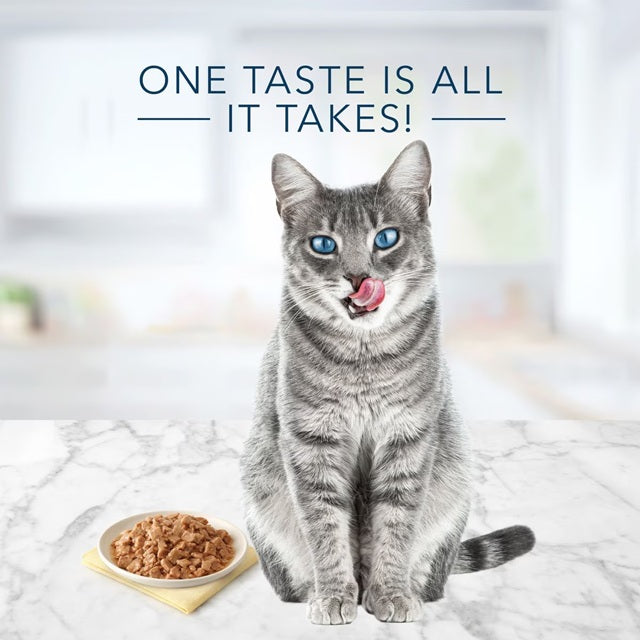 Blue Buffalo Tastefuls Flaked Tuna Entree in Gravy Wet Cat Food, 5.5-oz Can