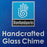 Blue Handworks Santa Fe Glass Leaves & Driftwood Wind Chime