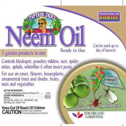 Captain Jack’s™ Neem Oil Ready-to-Use, 32 oz.