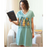 LazyOne Booked Tonight Women's Flower V-Neck Nightshirt