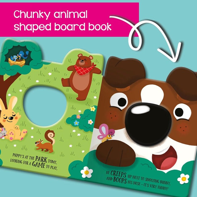 Boop Me! Yappy Puppy (Squeaky Nose) Board Book