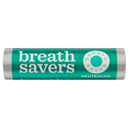 Breath Savers Wintergreen Sugar Free Mints 0.75 oz. Roll