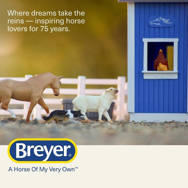 Breyer Farms Home at the Barn Playset 59241