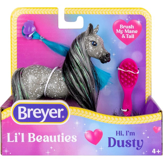 Breyer Li'l Beauties Grey Horse - Dusty 10378