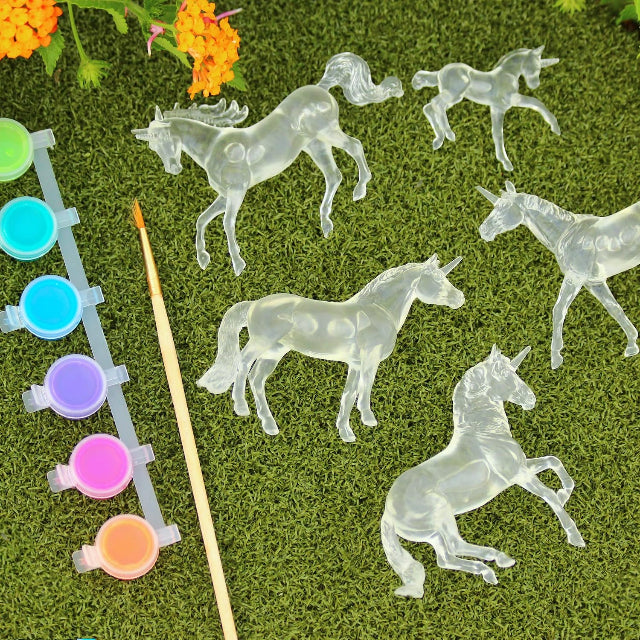 Breyer Unicorn Suncatcher Paint Kit