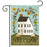 Country Saltbox Welcome Garden Flag