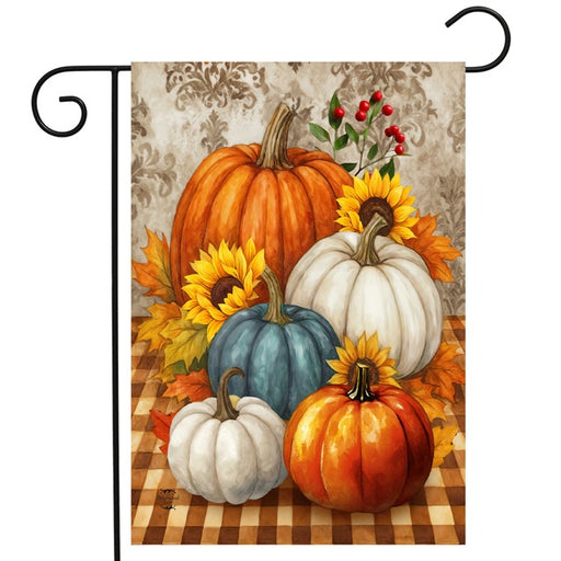 Pumpkin Harvest Garden Flag