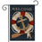 Coastal Anchor Garden Flag