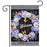 Hydrangea Wreath Welcome Garden Flag