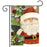 Jolly Welcome Santa Garden Flag