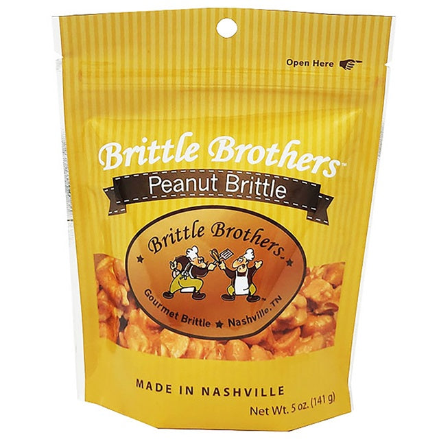 Brittle Brothers Peanut Brittle 5 oz. Bag