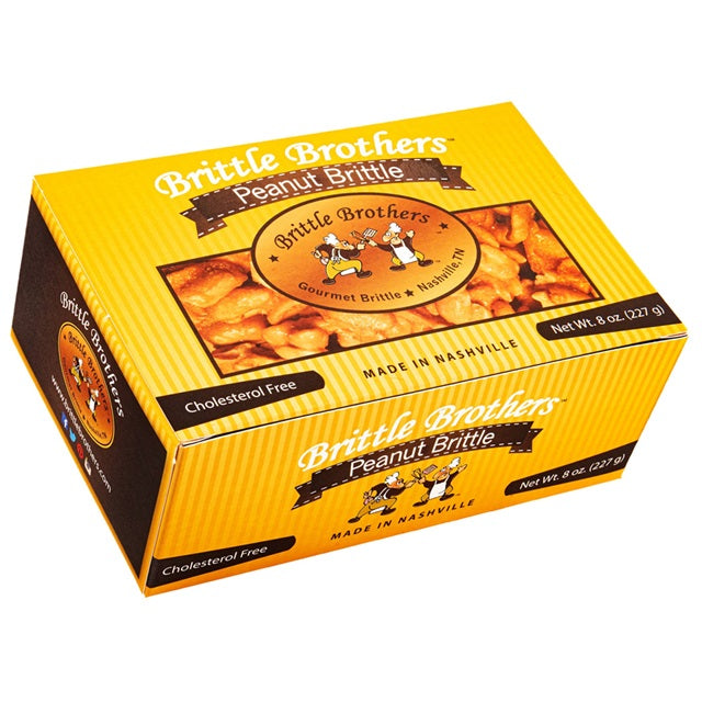 Brittle Brothers Peanut Brittle 8 oz. Box