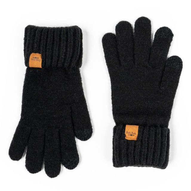 Britt's Knits Women's Mainstay Knit Gloves, Black