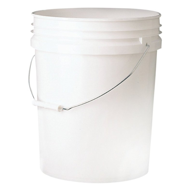 ENCORE Plastics 201013 Paint Pail 5 gal White