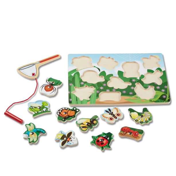 Melissa & Doug Bug-Catching Magnetic Puzzle Game