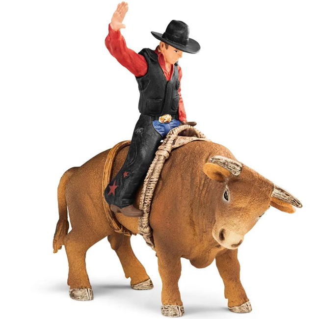 Cowboy with Bull - Schleich Figurine