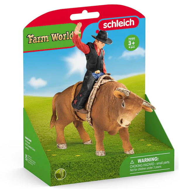 Cowboy with Bull - Schleich Figurine
