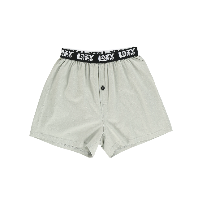 LazyOne Silent Butt Deadly Snake Grey Kid Boxer
