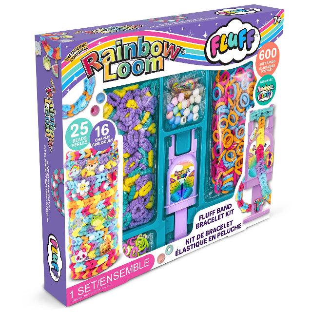 Rainbow Loom Auto Loom Fluff Band Bracelet Kit