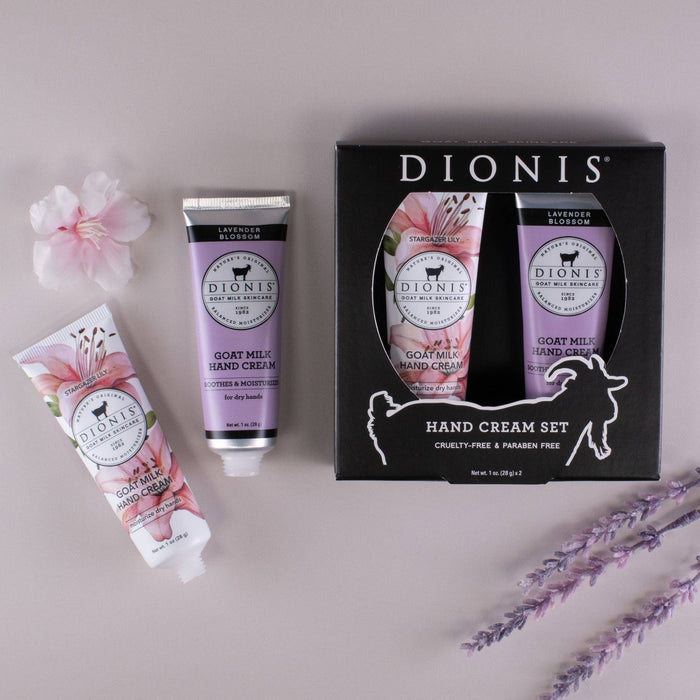 Dionis Lavender Lily Goat Milk Hand Cream Set