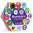 eeBoo Numbers Hexagon Puzzle Pairs