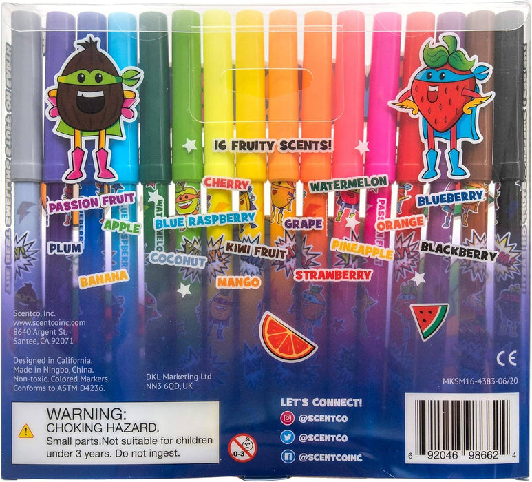 Smarkers® 16-Pack Gourmet Scented Washable Markers
