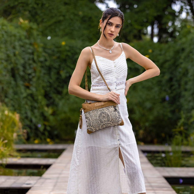 Myra Floral Flow Crossbody Bag S-2576