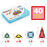 40pc Nano Magnetic Building Tiles Construction Travel Set