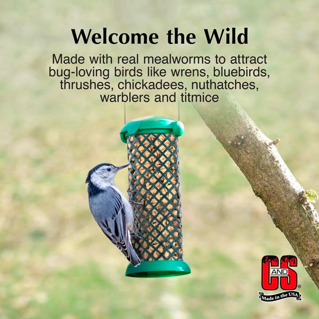C&S Mealworm Suet Nuggets 27 oz